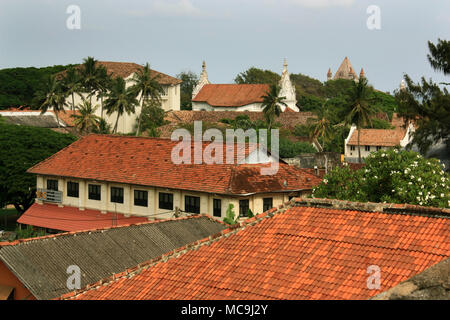 La Galle Fort, un ancien bastion fortifié coloniale à Galle, au Sri Lanka, est reconnu par l'UNESCO comme Patrimoine Mondial Banque D'Images