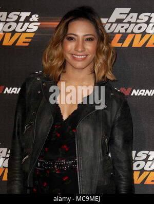 Jan 19, 2018 - Karen Clifton assistant à Fast & Furious Live à l'O2 Arena de Londres, Angleterre, Royaume-Uni Banque D'Images