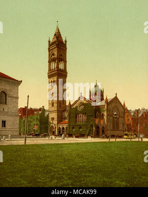 Nouvelle Église, Old South Boston Banque D'Images