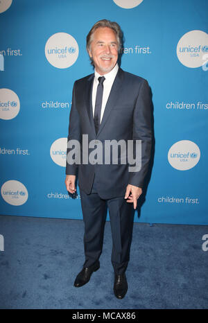 Bevely Hills, Ca. 14 avr, 2018. Don Johnson à la septième Balle UNICEF biennale à Los Angeles à l'hôtel Beverly Wilshire à Beverly Hills, Californie le 14 avril 2018. Credit : Faye Sadou/media/Alamy Punch Live News Banque D'Images