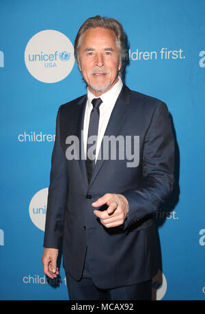 Los Angeles, Ca. 14 avr, 2018. Don Johnson à la septième Balle UNICEF biennale à Los Angeles à l'hôtel Beverly Wilshire à Beverly Hills, Californie le 14 avril 2018. Credit : Faye Sadou/media/Alamy Punch Live News Banque D'Images