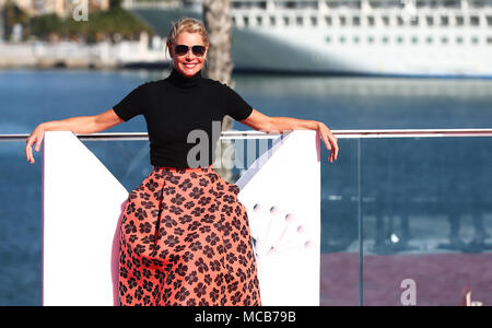 Belen Rueda assiste à la photocall du film 'Aucun' avec Dormiras dans le 21e Festival de Cinéma de Malaga à Malaga. Le festival de Malaga ou Malaga film festival est un festival de cinéma organisé à Malaga, c'est principalement de promouvoir les films en langue espagnole. Banque D'Images