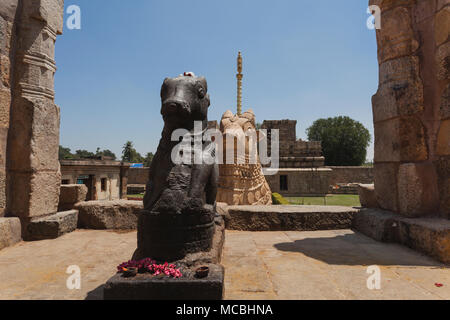 L'Asie, l'Inde, le Tamil Nadu, Gangaikonda Cholapuram, Temple de Brihadisvara Banque D'Images