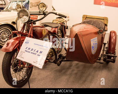 Indian Motorcycle, Zagreb Auto Show Banque D'Images