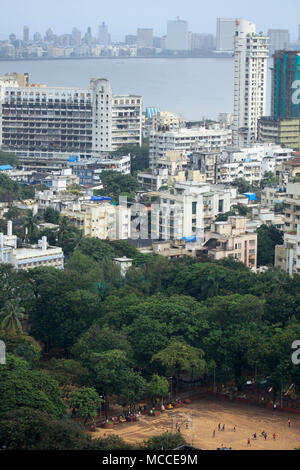 Le paysage urbain du centre de Bombay montrant vacances et d'affaires bâtiments Banque D'Images