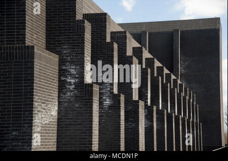 Gdanski Teatr Szekspirowski (Gdansk Shakespeare Theatre) dans la ville principale dans le centre historique de Gdansk, Pologne. 14 avril 2018 © Wojciech Strozyk / Alamy Banque D'Images