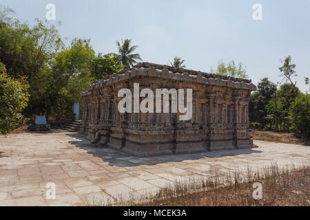 L'Asie, l'Inde, le Tamil Nadu, Keezhakkadambur Rudrapathi, temple Sri Banque D'Images