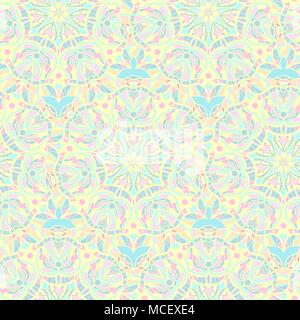 Un motif répétitif des mandalas Illustration de Vecteur