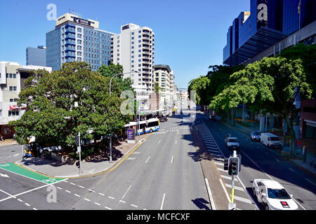 La jolie ville animée DE BRISBANE, AUSTRALIE Banque D'Images