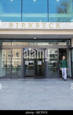 Birkbeck College, Malet Street, Bloomsbury, Londres WC1, UK Banque D'Images