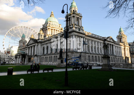 Hôtel de ville de Belfast, en Irlande du Nord Banque D'Images