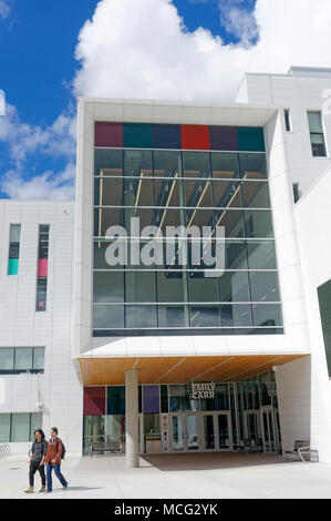 Nouveau campus de l'Emily Carr University of Art and Design qui a ouvert ses portes en 2017 sur la région de Great Northern Way Vancouver, BC, Canada Banque D'Images