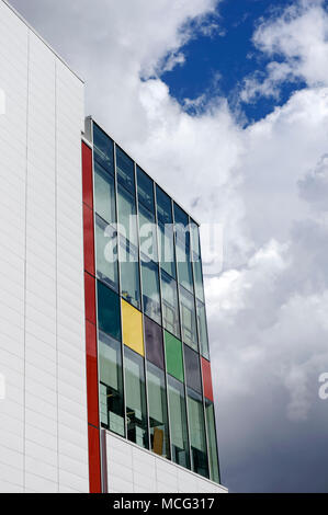 Nouveau campus de l'Emily Carr University of Art and Design qui a ouvert ses portes en 2017 sur la région de Great Northern Way Vancouver, BC, Canada Banque D'Images