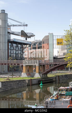 Musée technique un jour de printemps, Anhalt, Allemagne Berlin Banque D'Images