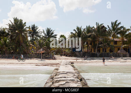 Isla Holbox est une île au nord de la péninsule du Yucatán MexicoÕs‡n, dans l'État de Quintana Roo Banque D'Images