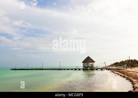 Isla Holbox est une île au nord de la péninsule du Yucatán MexicoÕs‡n, dans l'État de Quintana Roo Banque D'Images