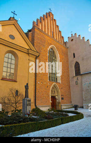 Je Bazylika Franciszkanow Klasztor sw. Franciszka z Asyzu, monastère et église de saint François d'Assise, Cracovie, Pologne, Malopolska Banque D'Images