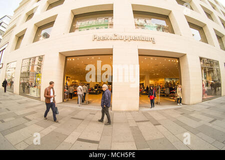 Peek & Cloppenburg magasin à Vienne, Autriche, Europe. Banque D'Images