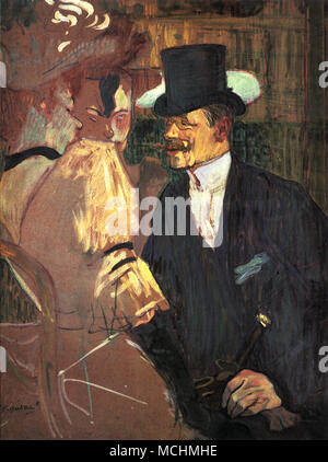 Anglais au Moulin Rouge : William Tom Warner Banque D'Images