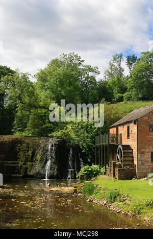 Rutter vigueur moulin sur Hoff Beck dans l'Eden Valley près de Appleby-in-Westmoreland, Cumbria, Angleterre. 14 Juin 2008 Banque D'Images