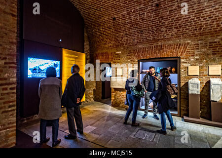 Piémont Turin Polo Reale Museo di Antichità Banque D'Images