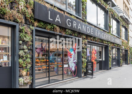 France, Paris - 31 mars 2018 : La grande épiceries de Paris - rive droite 16eme Banque D'Images