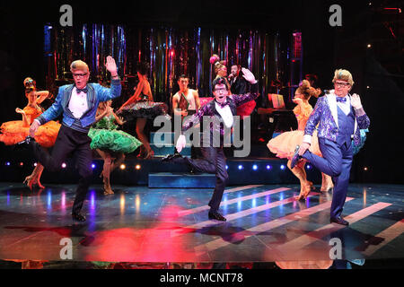 Encore de la Strictly Ballroom - Photo call, Piccadilly Theatre, Londres UK, 17 avril 2018, photo de Richard Goldschmidt Banque D'Images