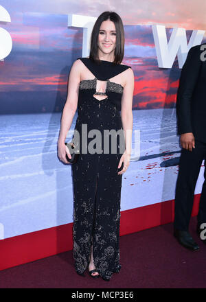 Los Angeles, USA. Apr 16, 2018. Shannon Woodward 081 arrive pour la première de HBO's 'Westworld' Saison 2 tenue à l'Cinerama Dome le 16 avril 2018 à Los Angeles, Californie. Credit : Tsuni / USA/Alamy Live News Banque D'Images