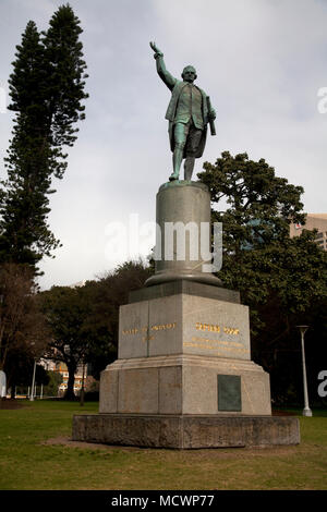 Le capitaine James Cook Hyde park sydney central business district New South Wales australie Banque D'Images