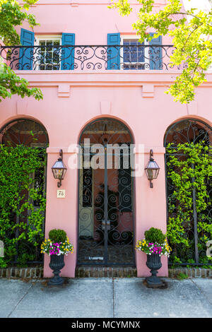 Ligne arc-en-ciel, Charleston, Caroline du Sud, USA Banque D'Images