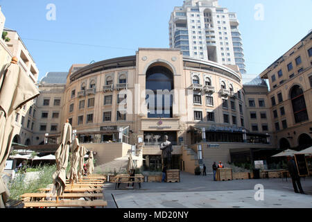 La place Nelson Mandela, Johnannesburg, Afrique du Sud Banque D'Images