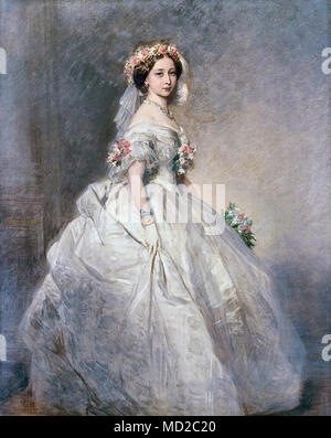 Winterhalter Franz Xavier - La princesse Alice plus tard, grande-duchesse de Hesse 1 Banque D'Images