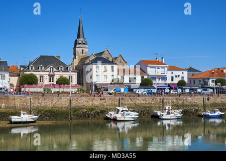 France, Vendée, Saint-Gilles-Croix-de-vie Banque D'Images