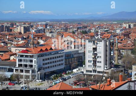 Prizren, une vieille ville pittoresque au Kosovo Banque D'Images