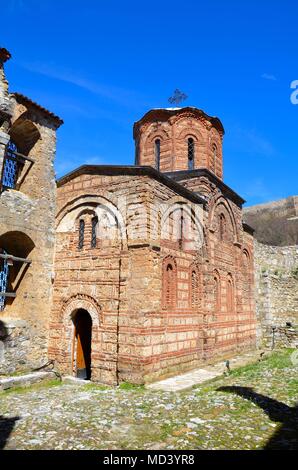 Prizren, une vieille ville pittoresque au Kosovo : église de Sv. Spas/Saint Sauveur Banque D'Images