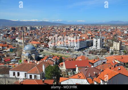 Prizren, une vieille ville pittoresque au Kosovo Banque D'Images