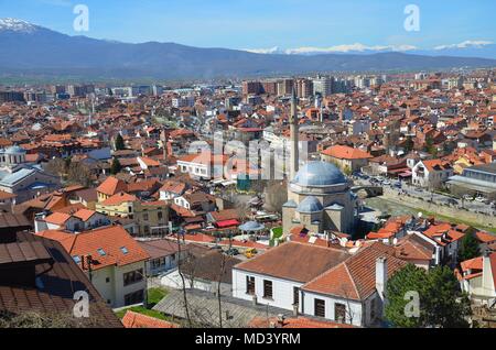 Prizren, une vieille ville pittoresque au Kosovo Banque D'Images