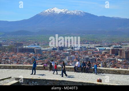 Prizren, une vieille ville pittoresque au Kosovo Banque D'Images