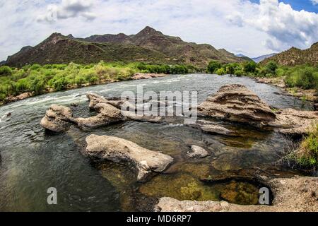 Rio Yaqui, situé dans la municipalité de Soyopa., Sonora, Mexique.** © Foto :/NortePhoto.com LuisGutierrez©Rio Yaqui localizado en el municio de Sonora au Mexique. © Foto :/NortePhoto.com LuisGutierrez© Banque D'Images