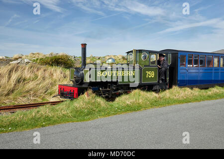 Fairbourne Light Railway Fairbourne Gwynedd au Pays de Galles UK Banque D'Images