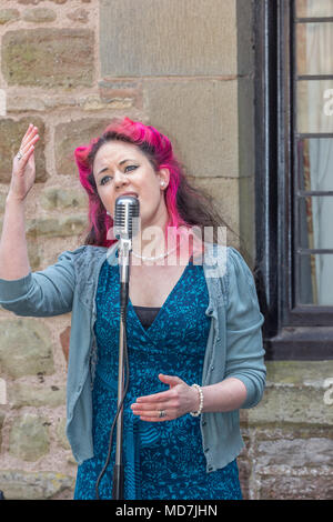 St Briavels Castle l'histoire en action, le YHA Gloucestershire Banque D'Images