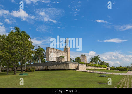 Monumento Memorial Monument, Che Guevara et le mausolée en l'honneur de Che Guevara, héros national de la place de la Révolution, Santa Clara Banque D'Images