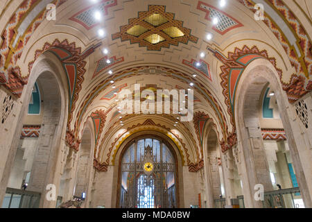 Guardian Building à Detroit au Michigan Banque D'Images