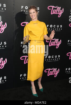 Los Angeles, CA, USA. 18 avr, 2018. Davis Mackenzie au Los Angeles Premiere de Tully au Regal Cinemas LA Live à Los Angeles, Californie le 18 avril 2018. Credit : MediaPunch Inc/Alamy Live News Banque D'Images