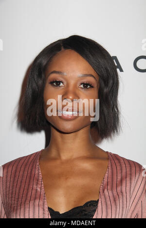 04/18/2018 Hall Zuri le pré-officiel partie à nous tenir à jour Peppermint Club à West Hollywood, CA Photo : Cronos/Hollywood News Banque D'Images