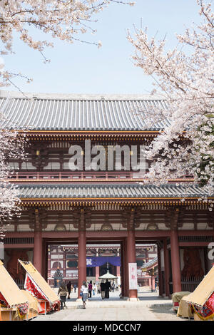 Temple Ikegami Honmonji, Tokyo, Tokyo, Japon Banque D'Images