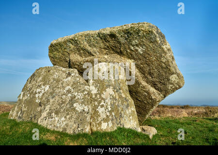 Mulfra Quoit Banque D'Images