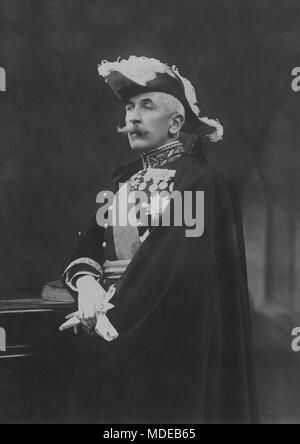 Portrait du maréchal Hubert Lyautey autour de 1915 ( 1854 - 1934 ) - photographie par Eugène Pirou ( 1841 - 1909 ) Banque D'Images