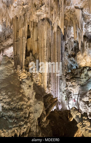 Grottes de Nerja grottes, Nerja, la province de Malaga, Costa del Sol, Andalousie, Espagne, Europe Banque D'Images