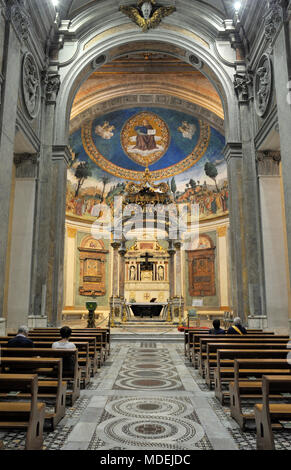 Italie, Rome, basilique de Santa Croce à Gerusalemme Banque D'Images